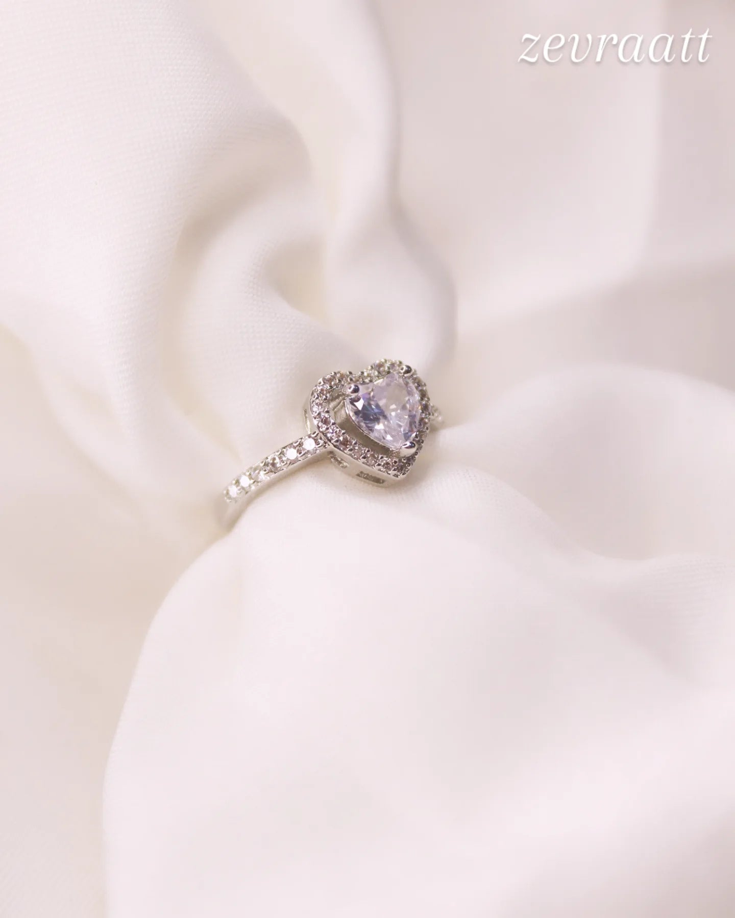 Diamond Heart Ring