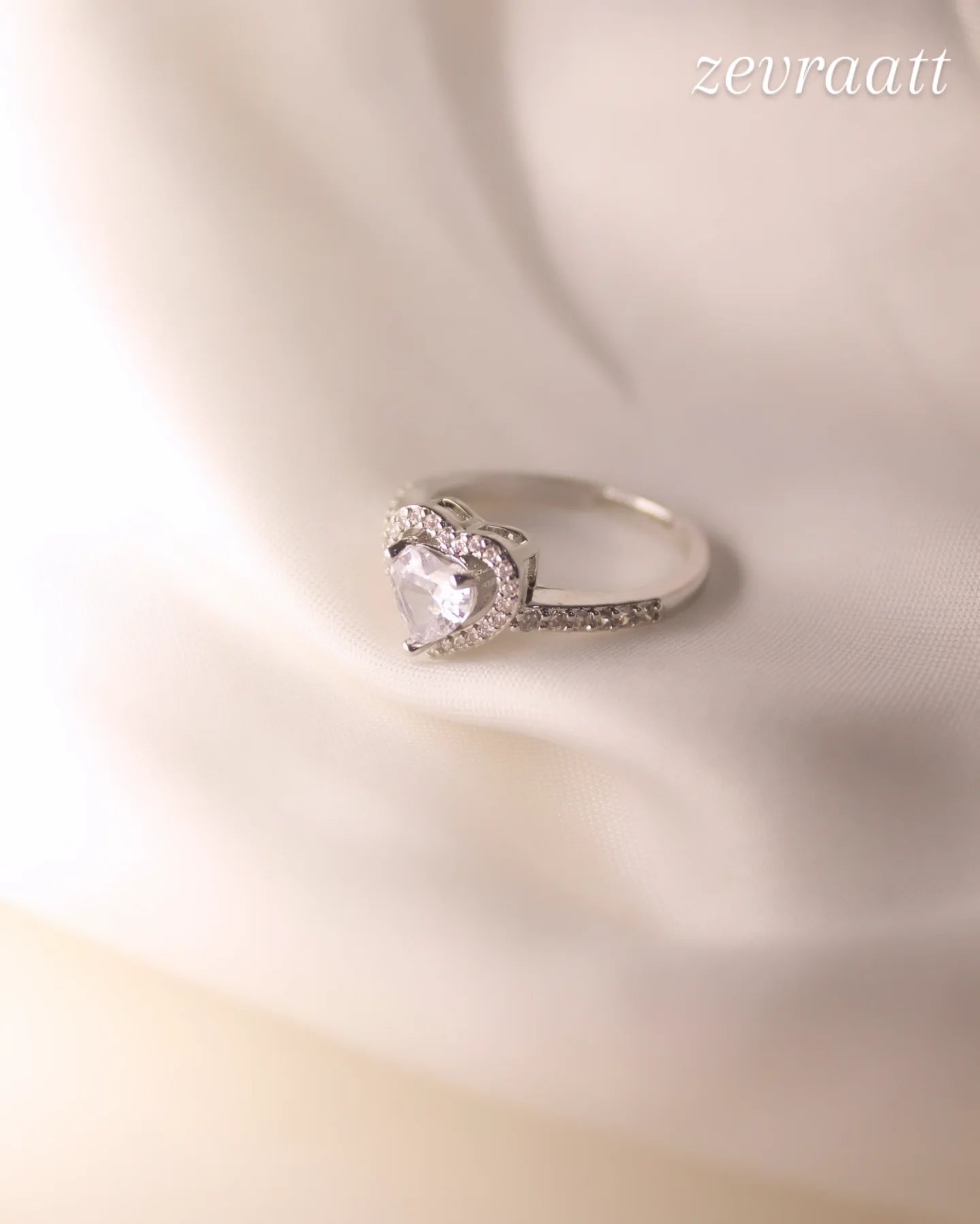 Diamond Heart Ring