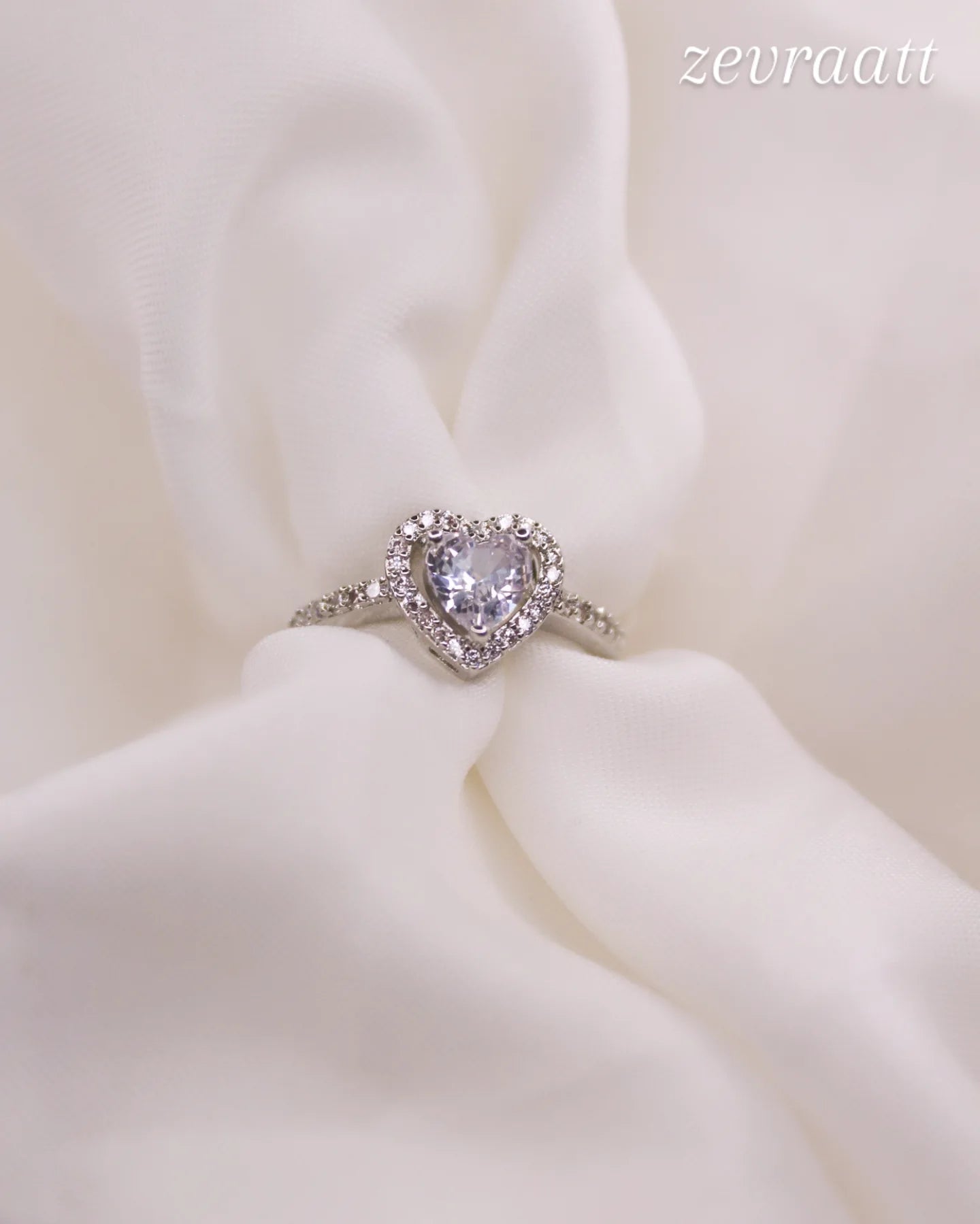 Diamond Heart Ring