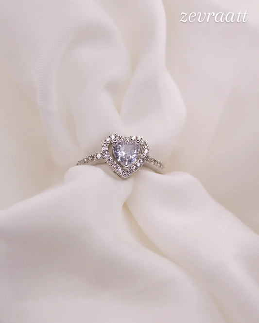 Diamond Heart Ring